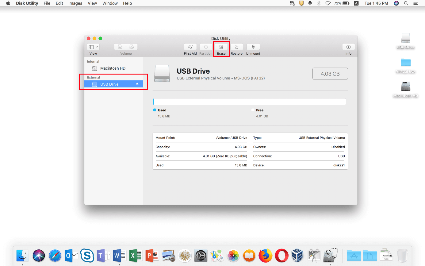 How to format USB drives on Mac IONOS CA