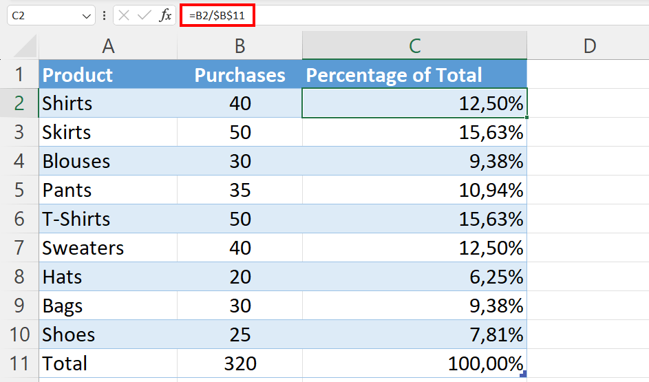 How to use the percentage formula in Excel IONOS CA How to use the percentage formula in Excel IONOS CA