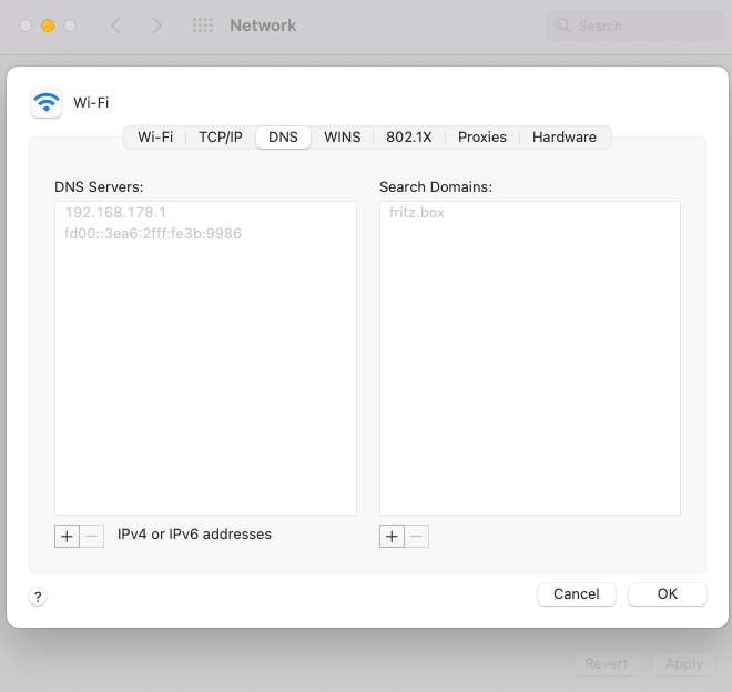 How to change DNS servers on a Mac IONOS CA