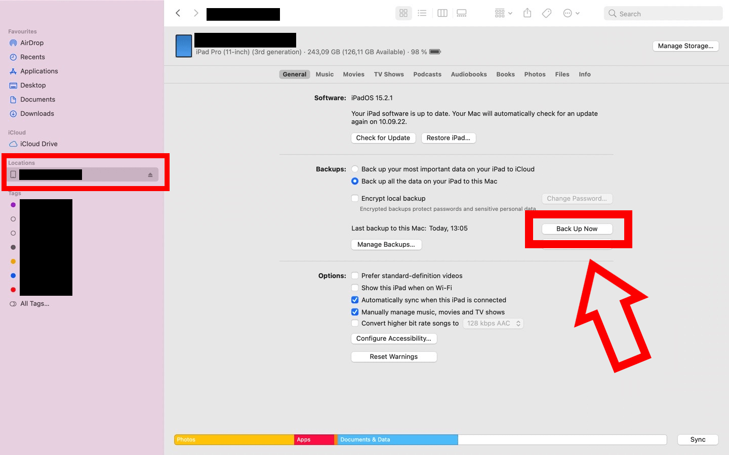 How to backup your iPad data IONOS CA