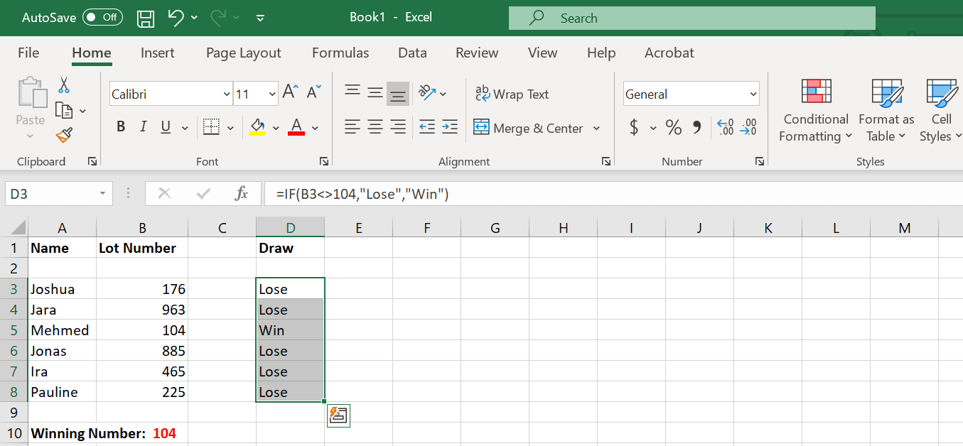 Excel not equal sign explained with examples IONOS