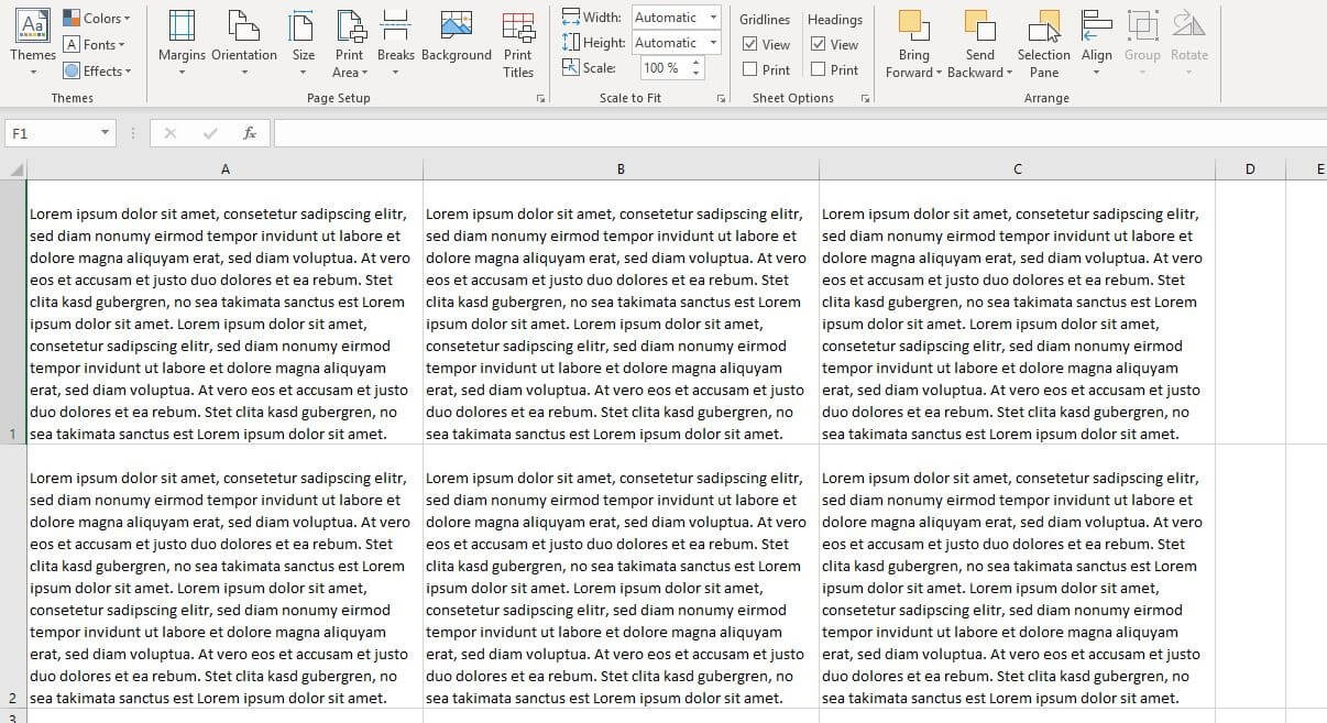 How to wrap text in Excel IONOS