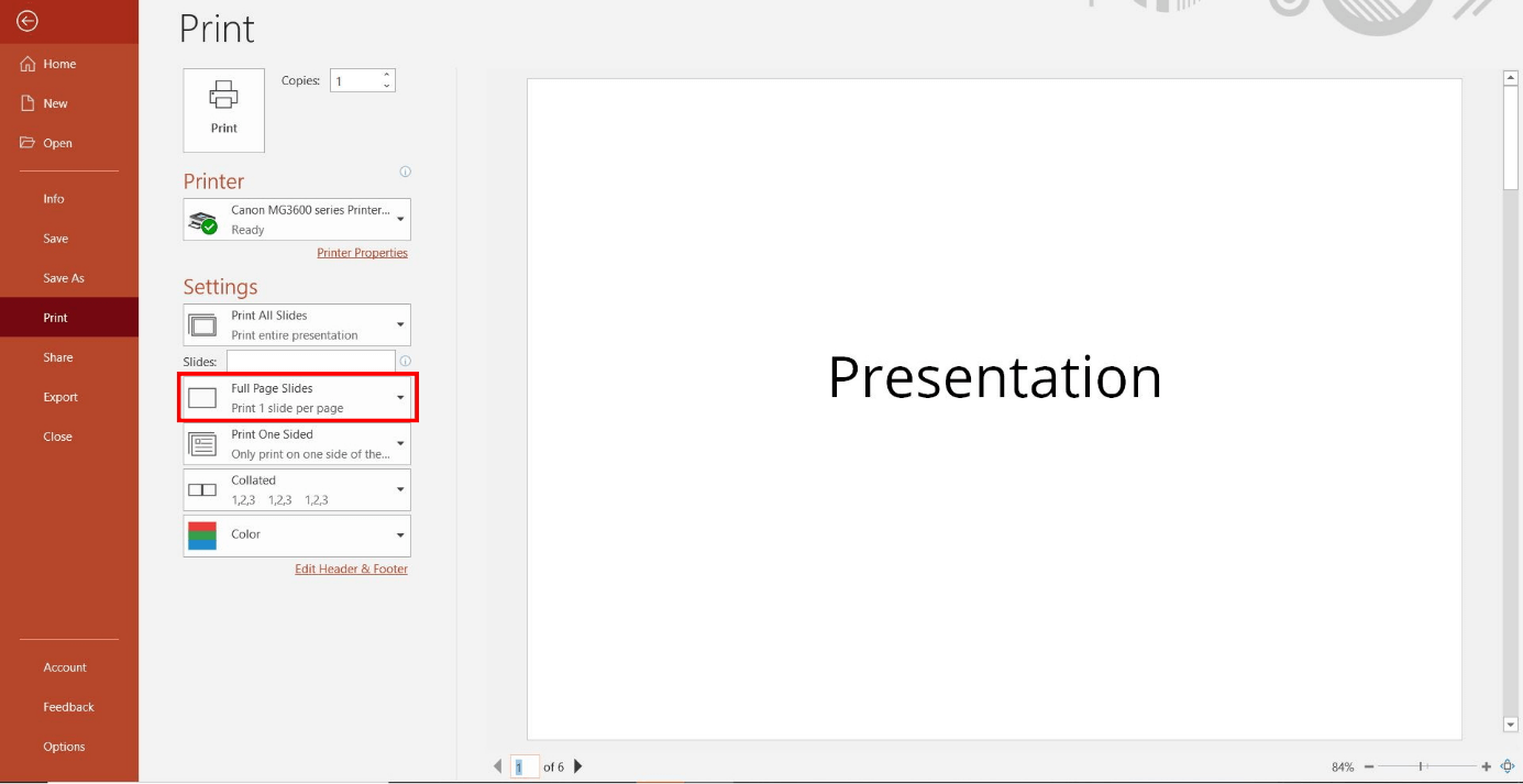 How to print PowerPoint with notes stepbystep instructions IONOS UK