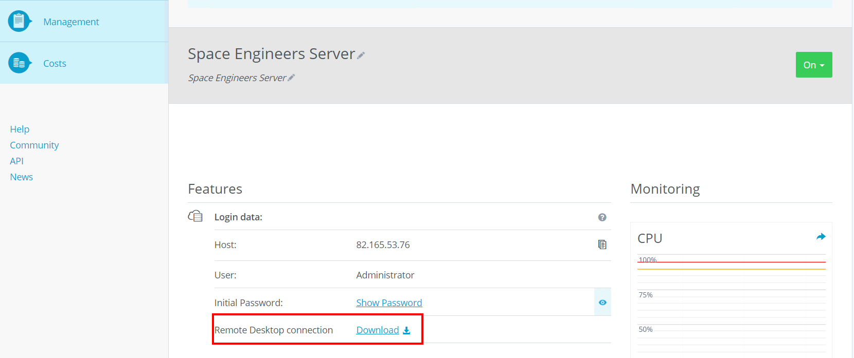 Space Engineers Server hosting and configuration Tutorial IONOS