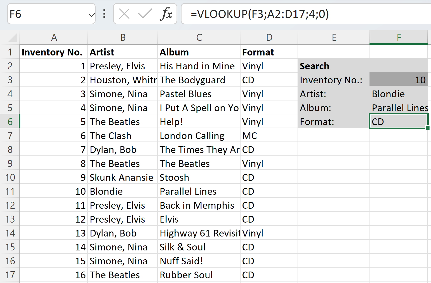 How to use VLOOKUP in Excel IONOS UK