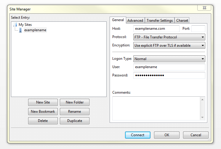 How to use FileZilla tutorial for the FTP client program IONOS