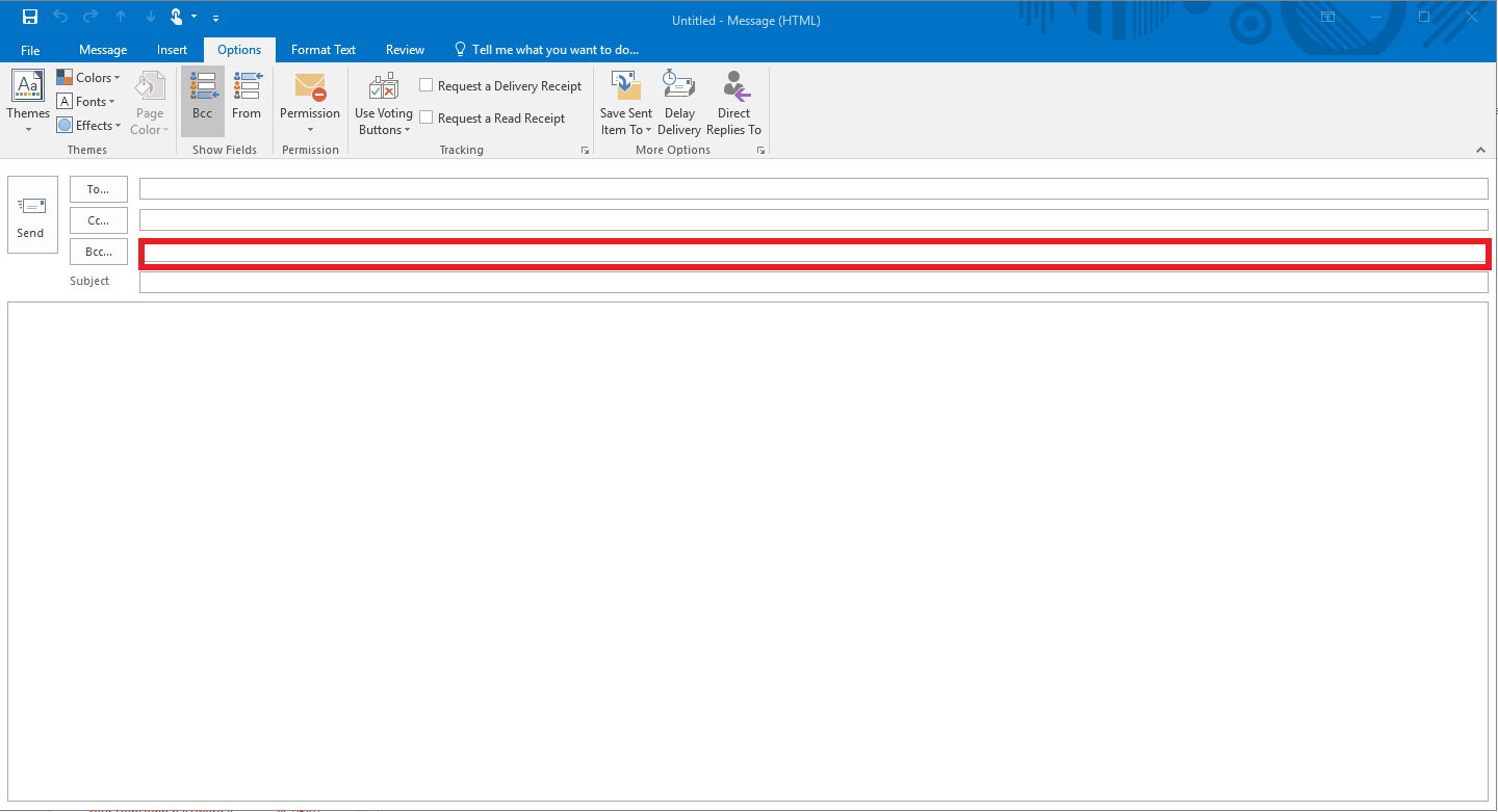 How to Use BCC in Outlook Emails IONOS
