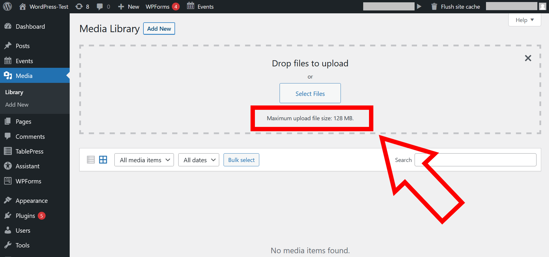 How to increase the WordPress upload size limit IONOS