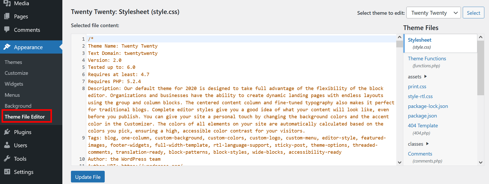 How to edit WordPress CSS using different methods IONOS