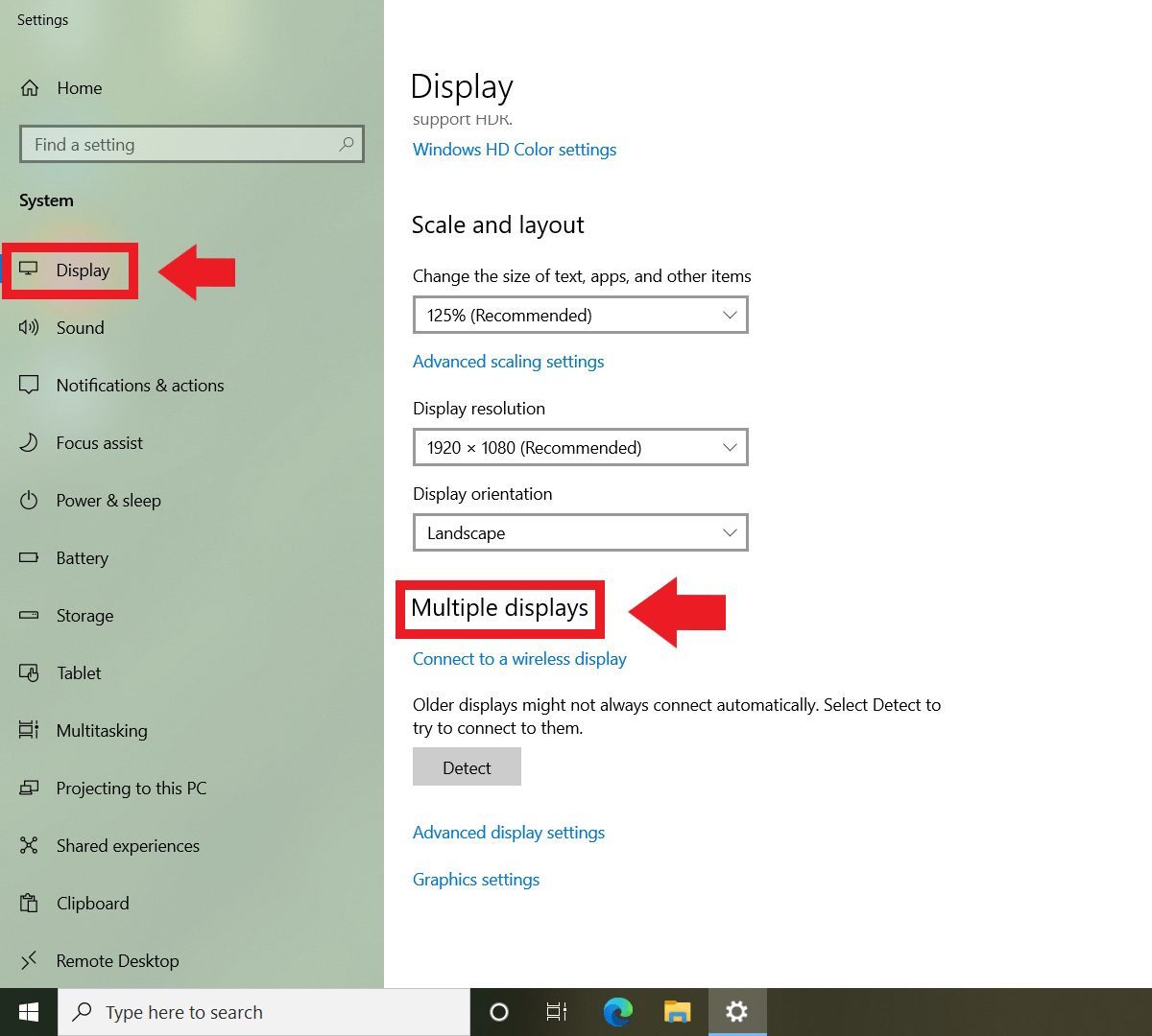 How to set up dual monitors on Windows IONOS
