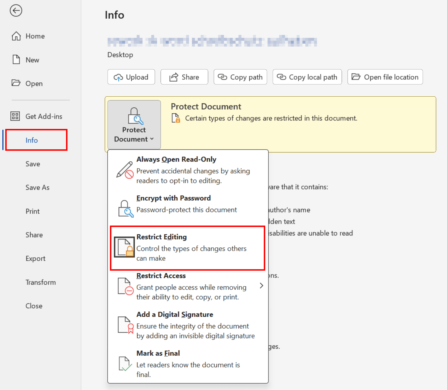 How to unlock a Word document - IONOS
