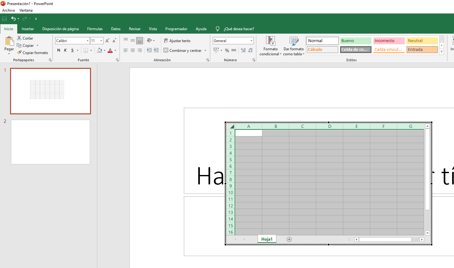 Insertar Excel en PowerPoint sencilla guía paso a paso IONOS
