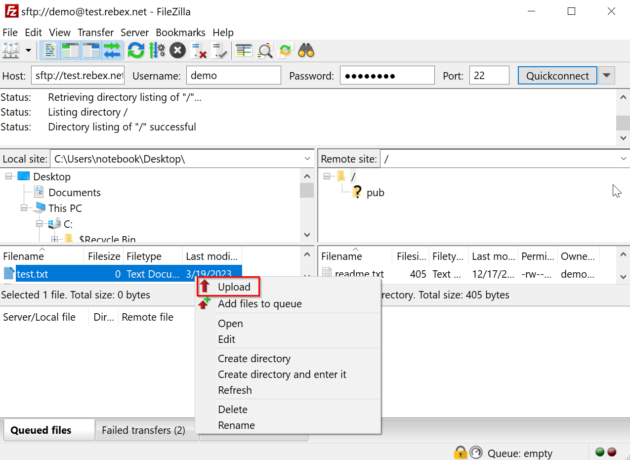 WindowsSFTPServer Voraussetzungen und Installation IONOS