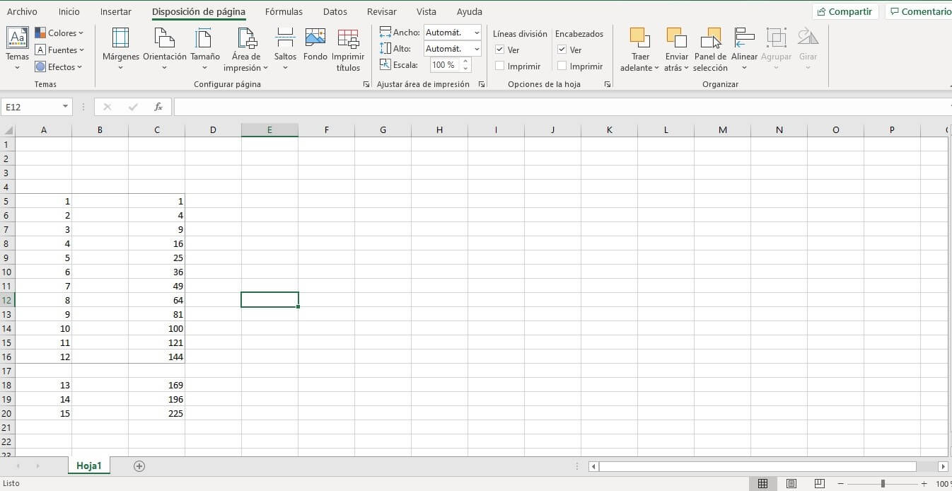 El área de impresión Excel cómo establecerlo IONOS