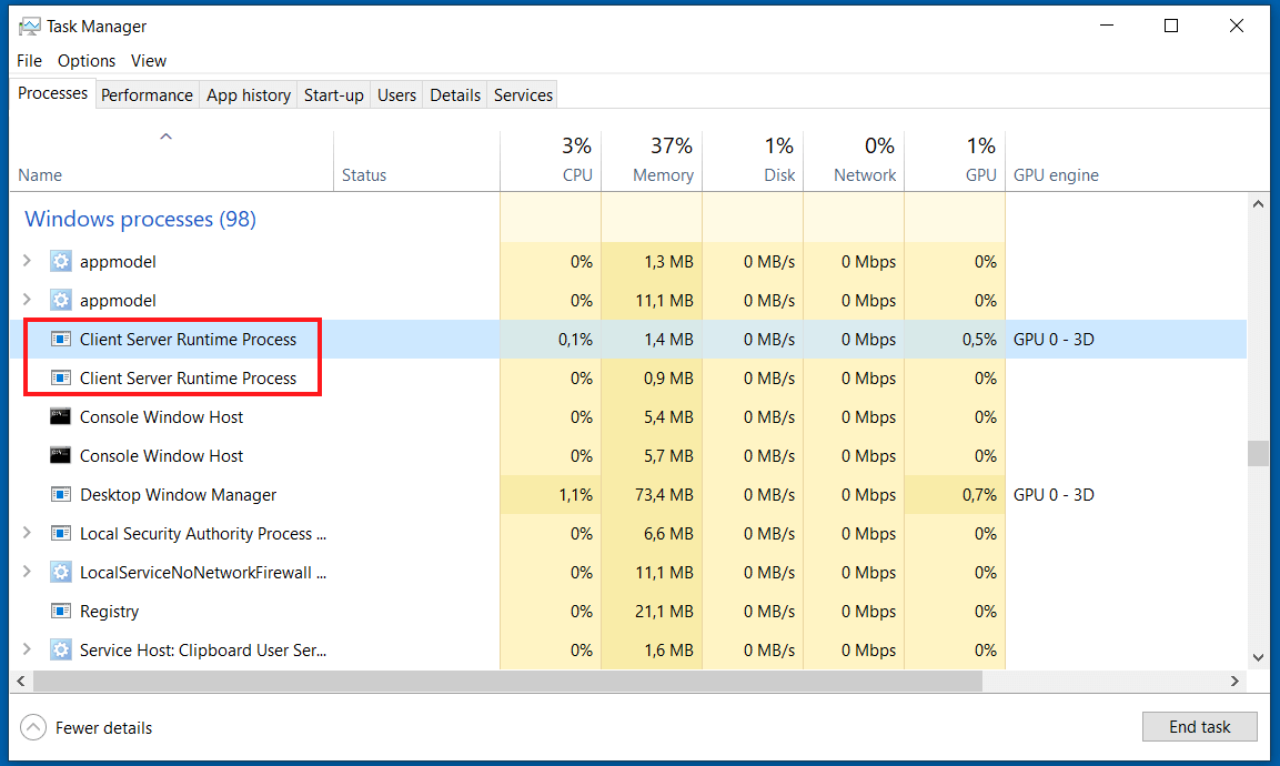 csrss.exe un proceso fundamental en el subsistema de Windows IONOS