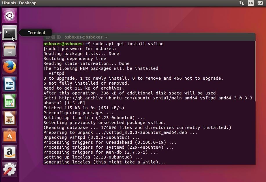 Servidor FTP en Ubuntu instalación y configuración IONOS