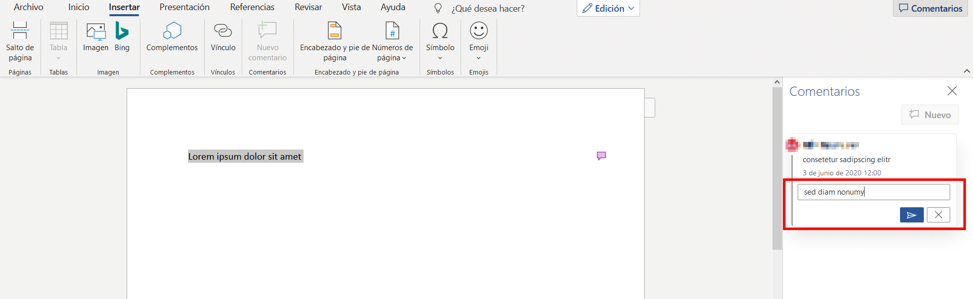 Cómo insertar un comentario en Word y modificarlo o eliminarlo IONOS