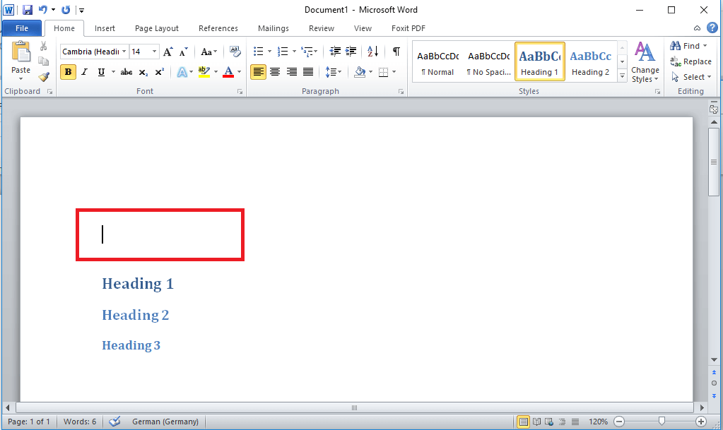 Insertar un índice en Word automáticamente IONOS