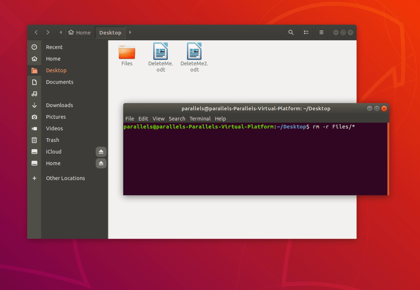 Cómo eliminar archivos en Linux IONOS