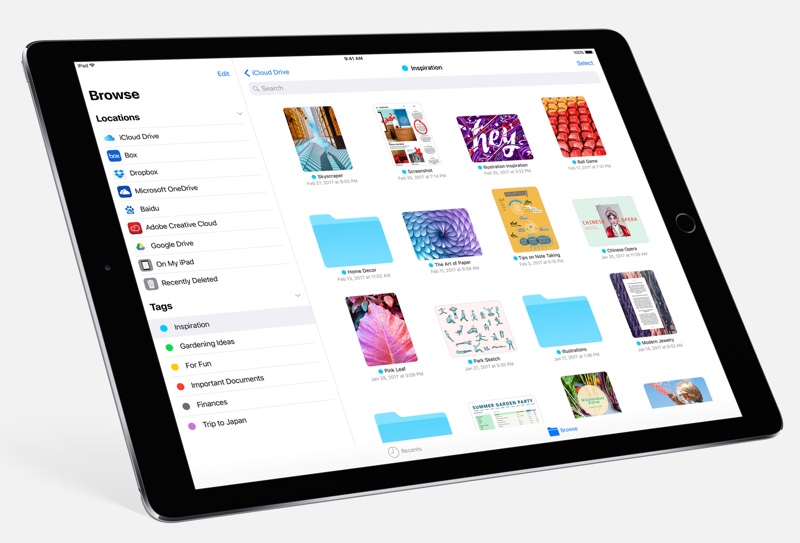 iOS 11 Brings The New Files App, Lets Users Manage Their Files From One
