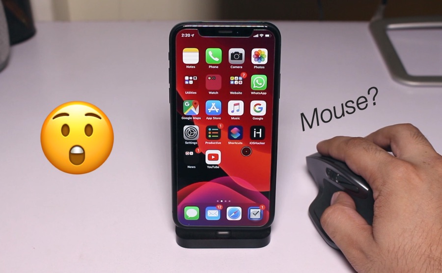 iOS 13 Lets You Use Mouse With iPhone, And It Feels Weird To Use It