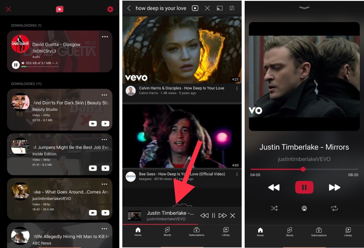 uYou Tweak Adds A Download Manager And Offline Media Player To YouTube
