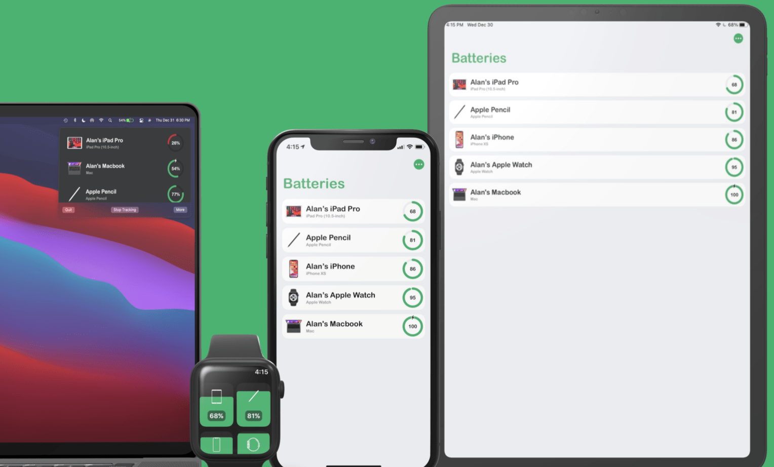 Cloud Battery App Lets You See Battery Levels Of All Devices In One