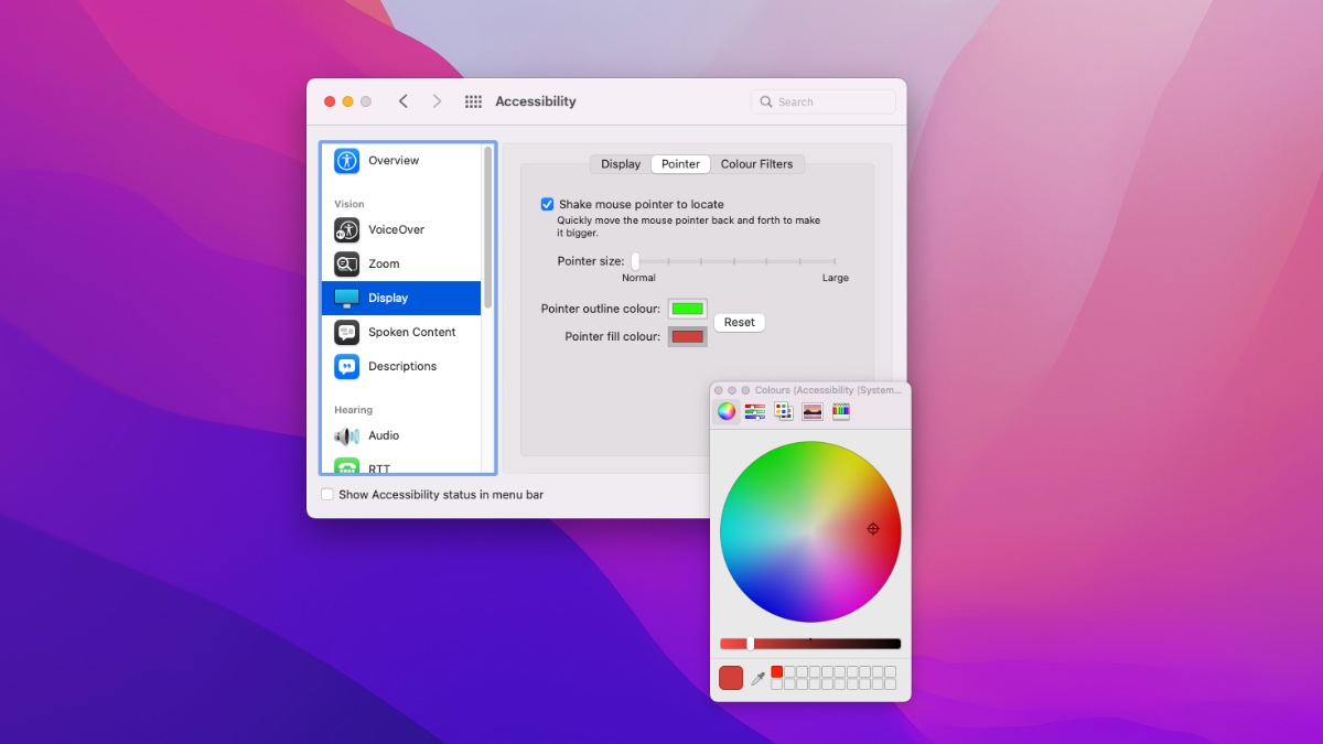 How To Change Pointer Color And Size In macOS iOS Hacker
