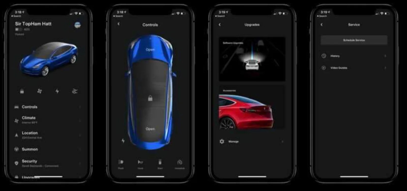 Features on the Tesla Mobile App and More IoT Worlds