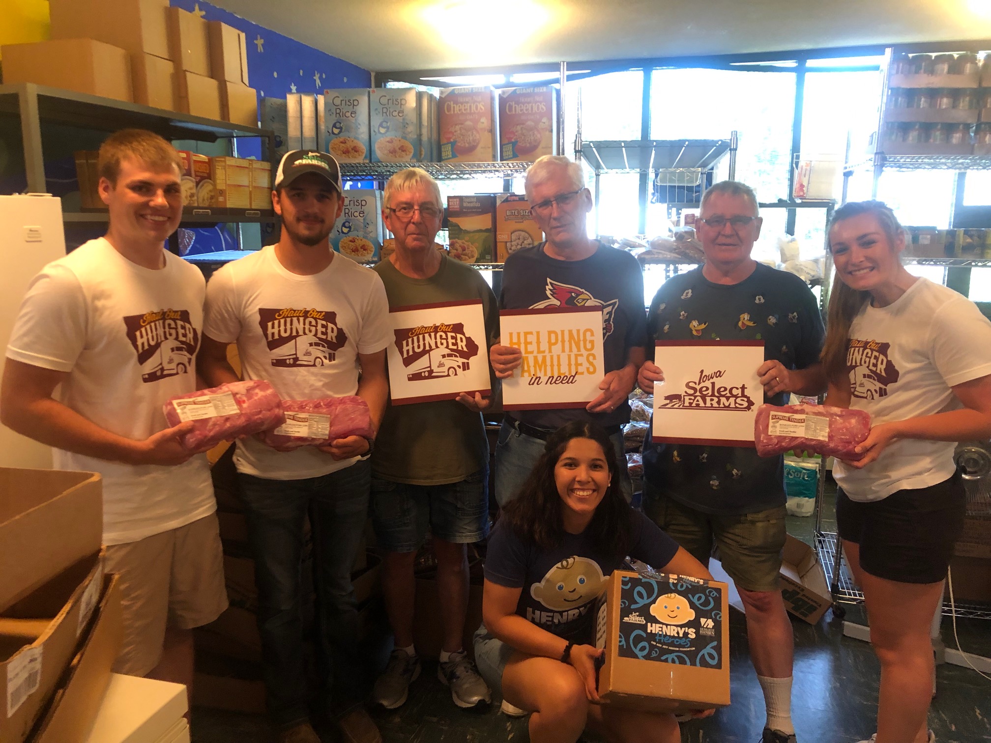 Haul Out Hunger— Garner Iowa Select Farms