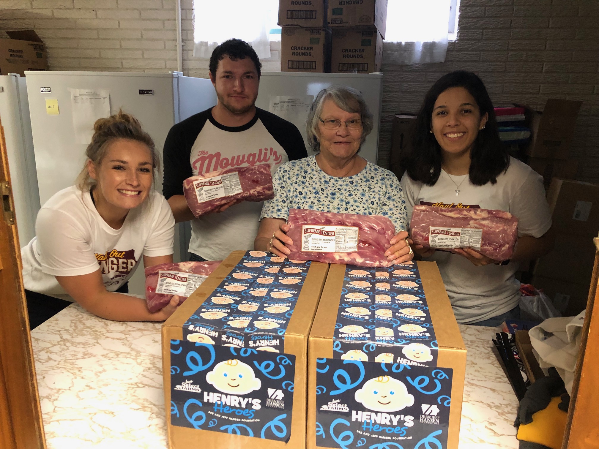 Haul Out Hunger— Lamoni Food Pantry Iowa Select Farms