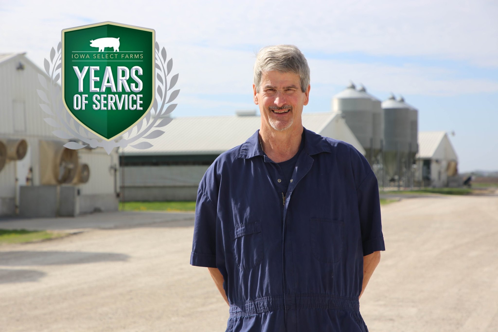 Randy Celebrates 25 Years With Iowa Select Farms Iowa Select Farms