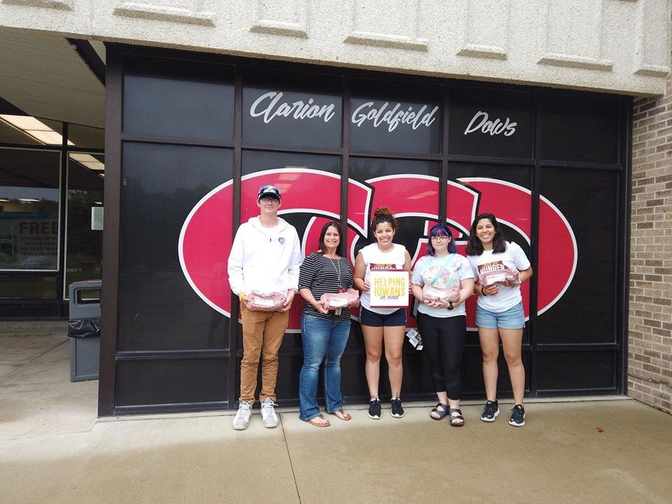 ClarionGoldfieldDow's School CSD— Haul Out Hunger Iowa Select Farms