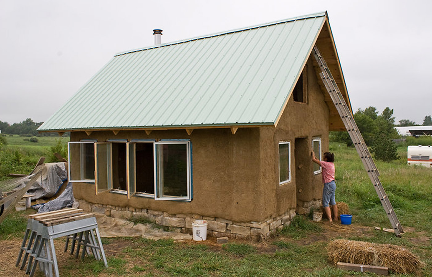Building a Cob House A 7,000 Dream House Made of Earth Iowa Source