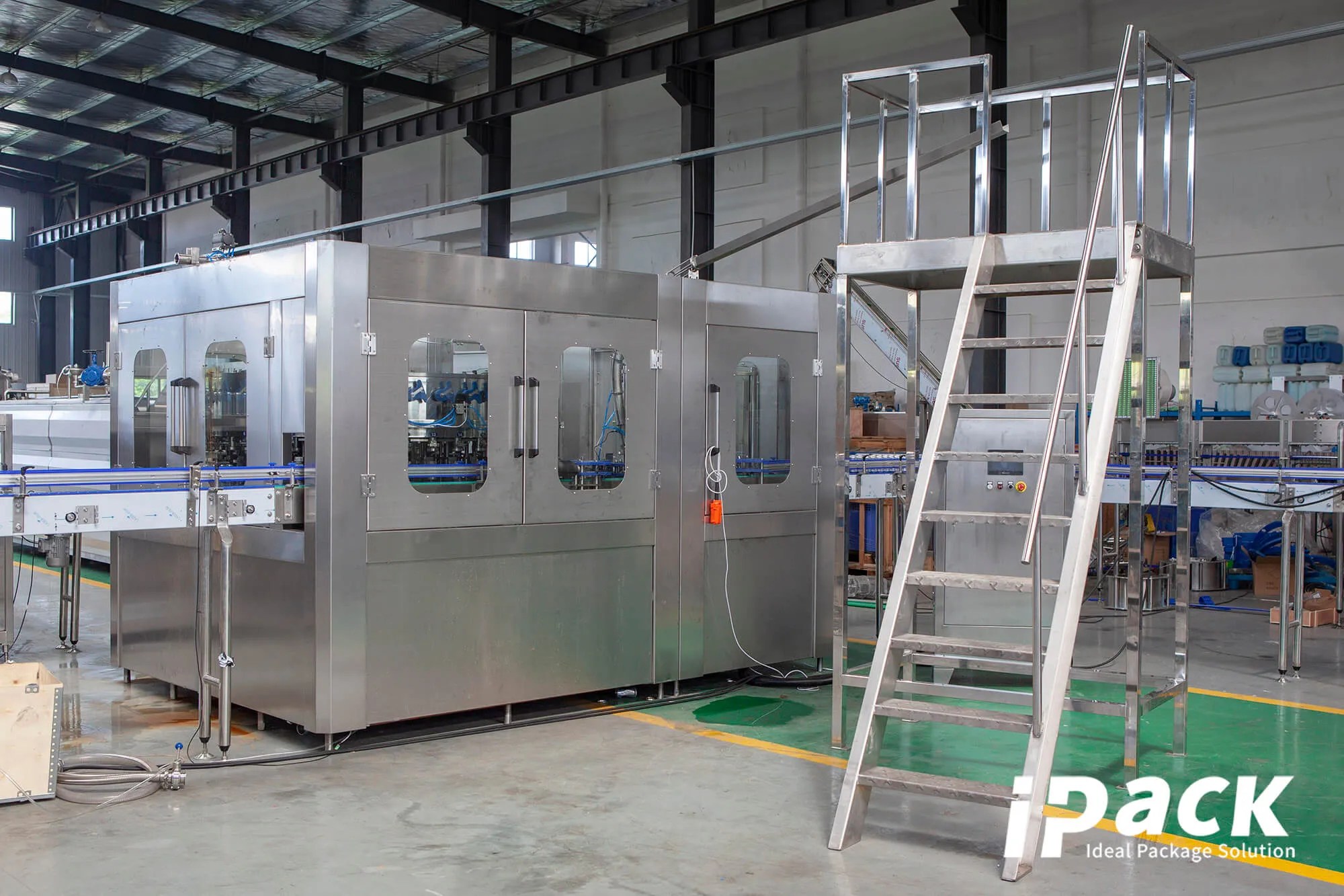 12000CPH Automatic Can Filling And Sealing Machine iPack