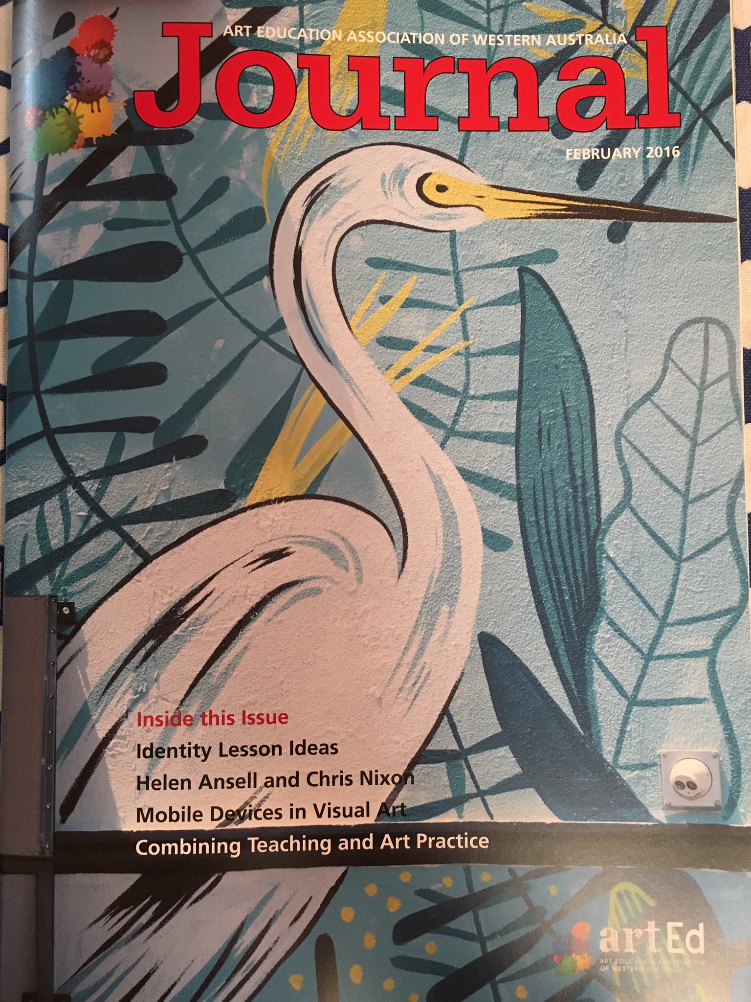 Art Education Association of Western Australia Journal Article iPad