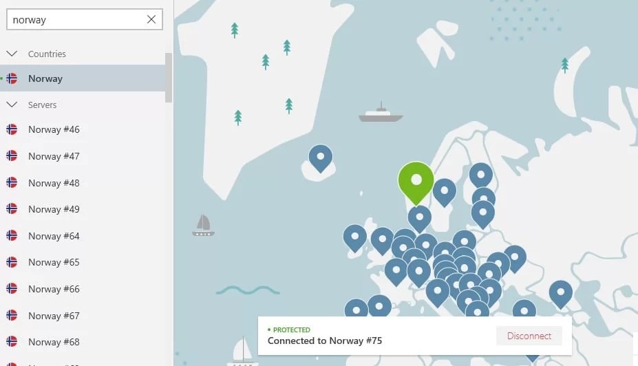 Can I use NordVPN with NRK in Norway?