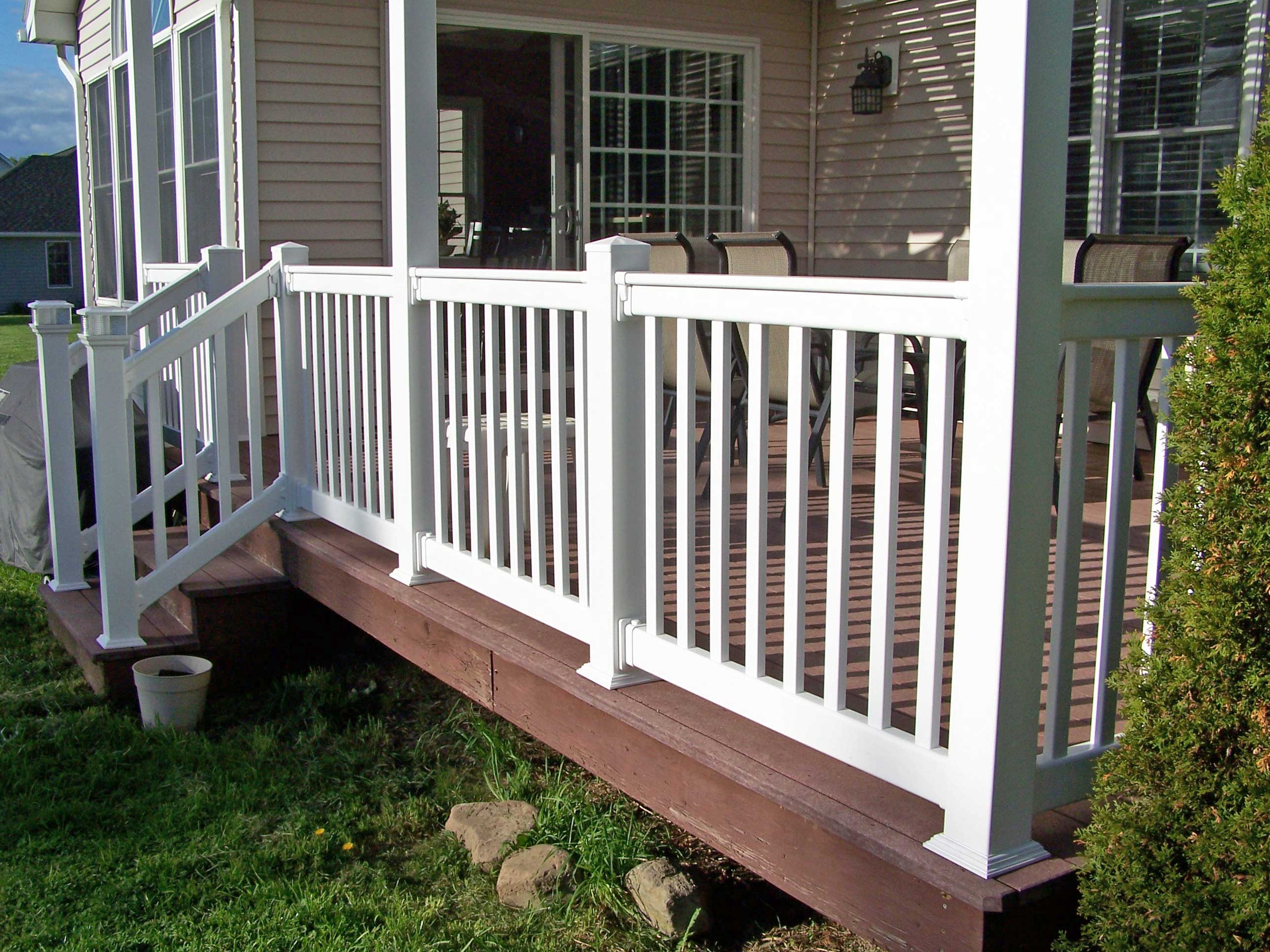 Railings at Southern Fence Wholesalers Rochester, NY Railing Installs