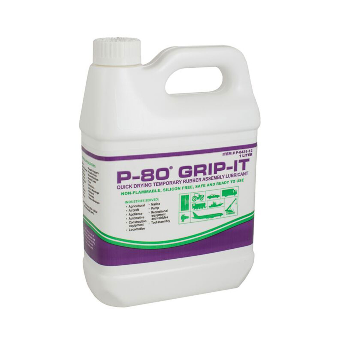 P80 Gripit QuickDrying Temporary Lubricant International Products