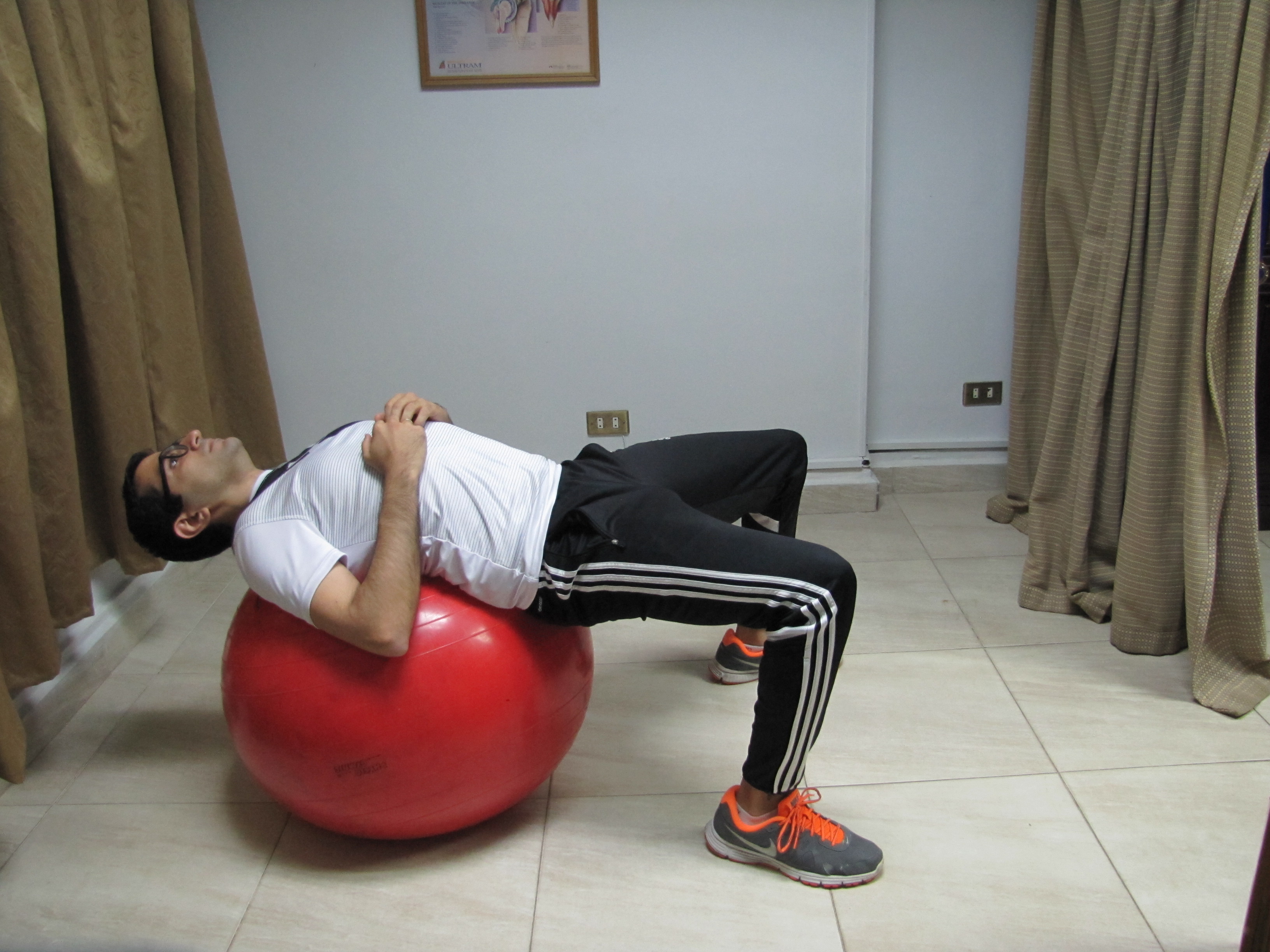 IPC Physical Therapy Center Ball exercises/Ball Cervical and thoracic