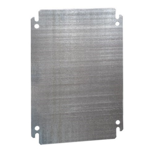 IPD PL1012 ENCLOSURE MOUNTING PLATEGALVANIZED STEEL 2MM