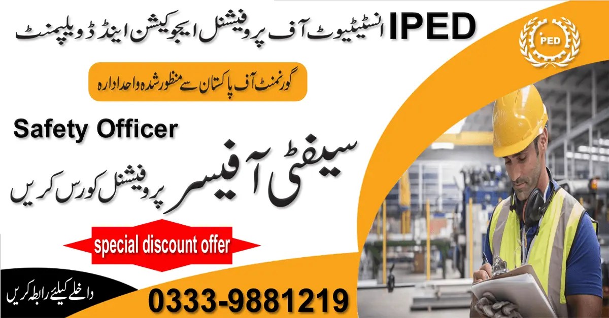 Best Free Online Certificate Of Safety Officer Course Pakistan II