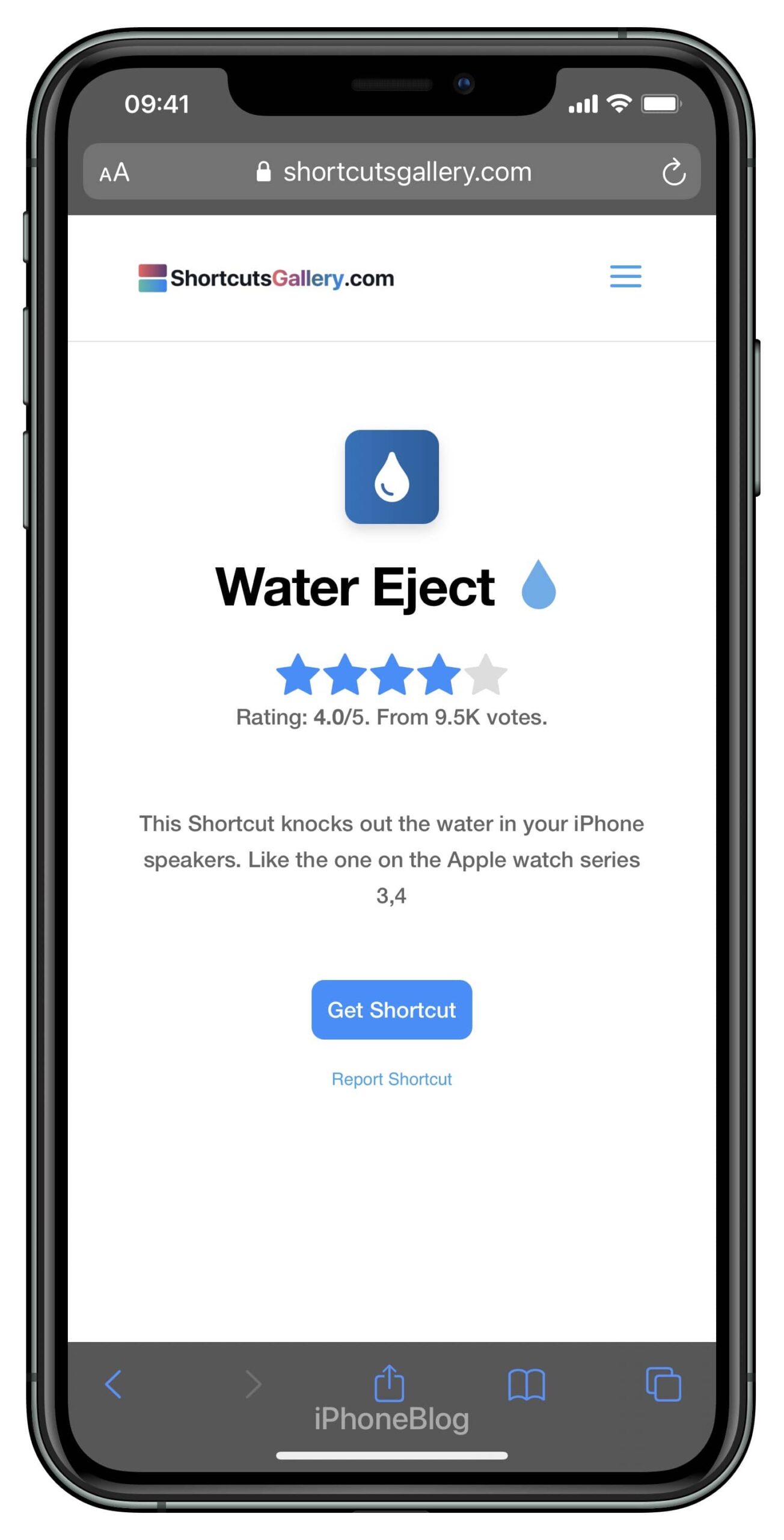 Kurzbefehl schleudert auf Knopfdruck Wasser aus iPhone und AirPods