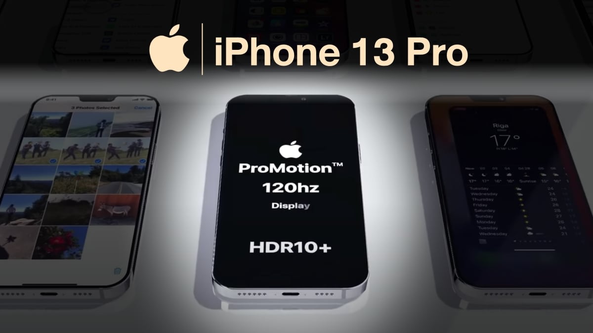 iPhone 13 Pro ข่าวลือสุดเต้นตื่นสำหรับแฟนๆ หน้าจอลื่น 120Hz