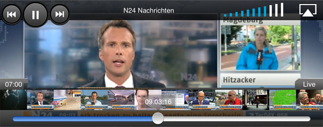 N24 nexT Neue App des Nachrichtensenders kombiniert LiveProgramm und