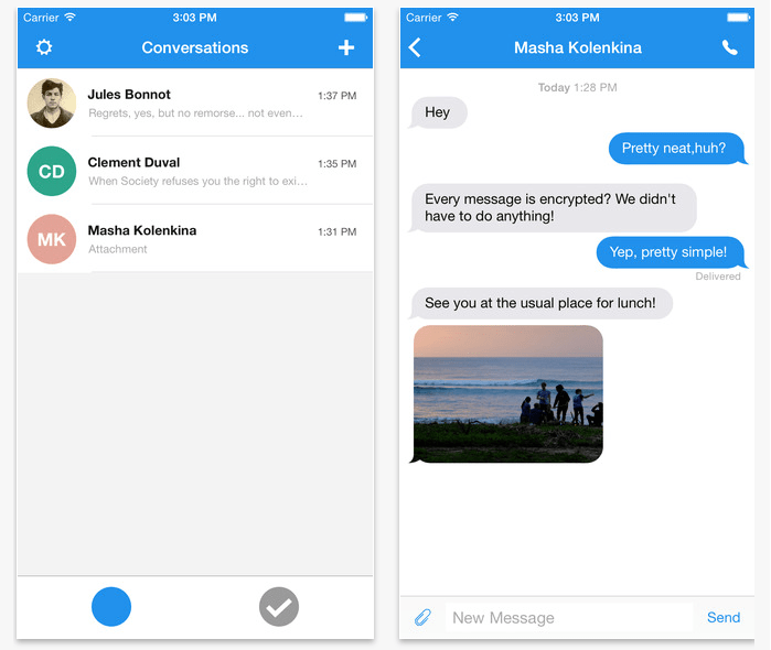 Signal chat ffopbanking
