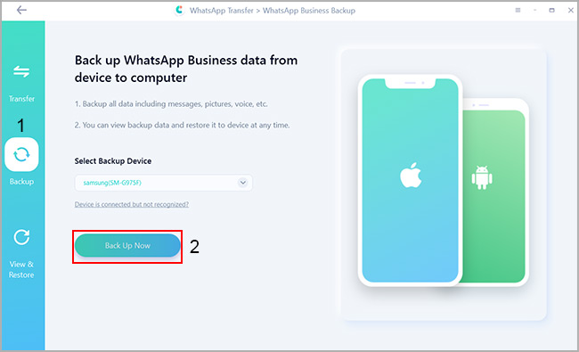 How to Transfer WhatsApp Business Messages from Android to iPhone