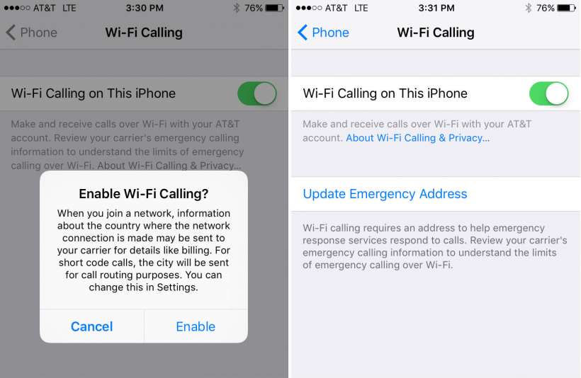 How to enable AT&T WiFi calling on your iPhone The iPhone FAQ