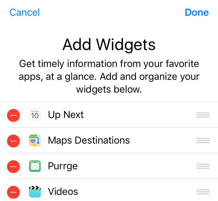 How do I add Videos to my Widgets screen? The iPhone FAQ