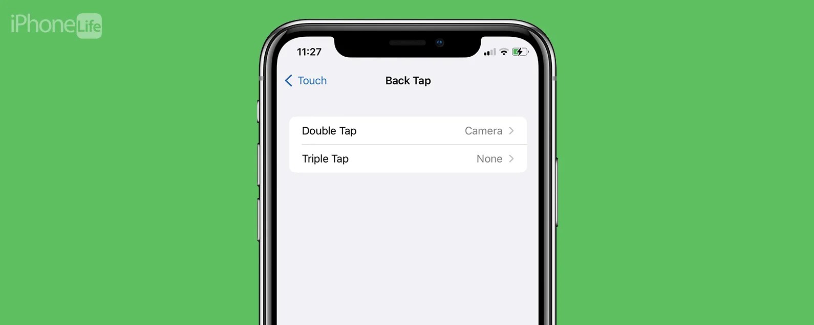 Use Back Tap to Quickly Open Your iPhone Camera